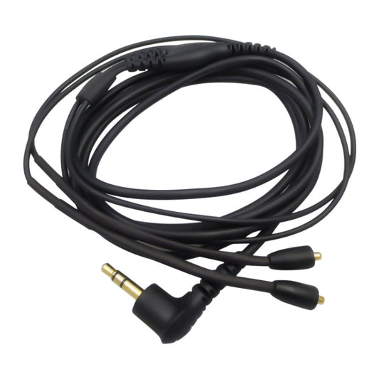 Replacement Audio Cable for Shure SE215 SE425 UE900 – 3.5mm, 1.6m, Black