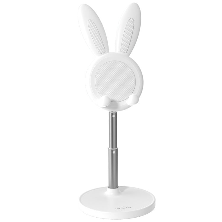 Rabbit Retractable Phone Stand - Adjustable Desktop Holder for Phones & Tablets