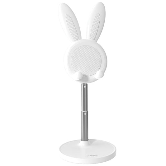 Rabbit Retractable Phone Stand - Adjustable Desktop Holder for Phones & Tablets