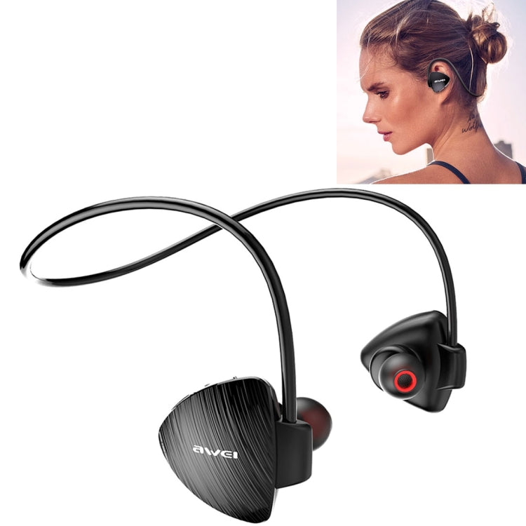 A847BL Wireless Sports Bluetooth Headset – Rear-Mounted Design with CVC6.0 Noise Reduction