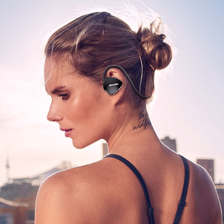 A847BL Wireless Sports Bluetooth Headset – Rear-Mounted Design with CVC6.0 Noise Reduction