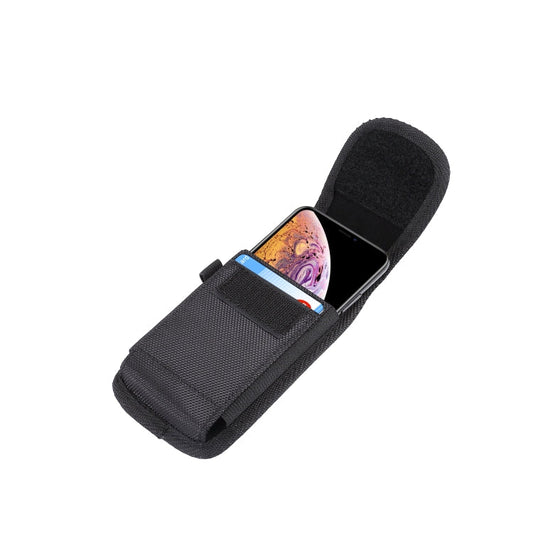 Universal Nylon Waist Bag – 4.7" Phone Pouch with Belt Clip for iPhone & Samsung
