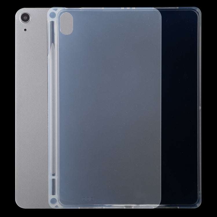 Transparent TPU Protective Case with Pen Slot for iPad Air 2022/2020 10.9 & iPad Pro 11 (2018)
