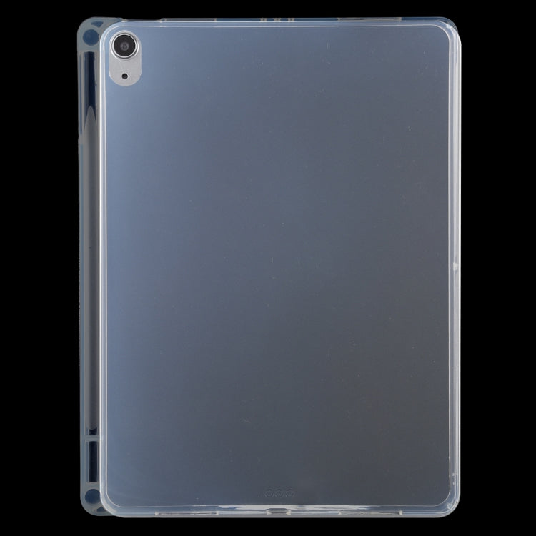 Transparent TPU Protective Case with Pen Slot for iPad Air 2022/2020 10.9 & iPad Pro 11 (2018)
