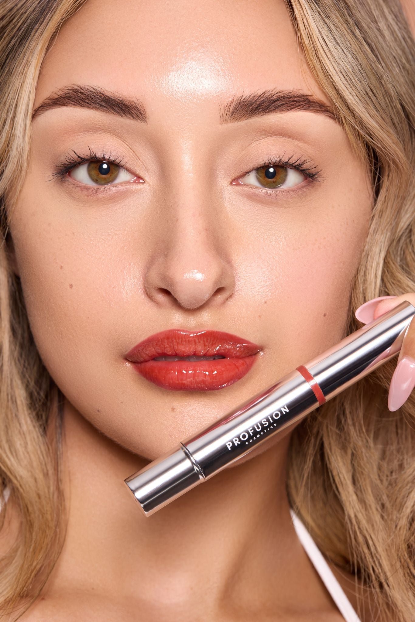 Frosted Kiss Cooling & Plumping Lip Gloss | Vegan | Profusion Cosmetics