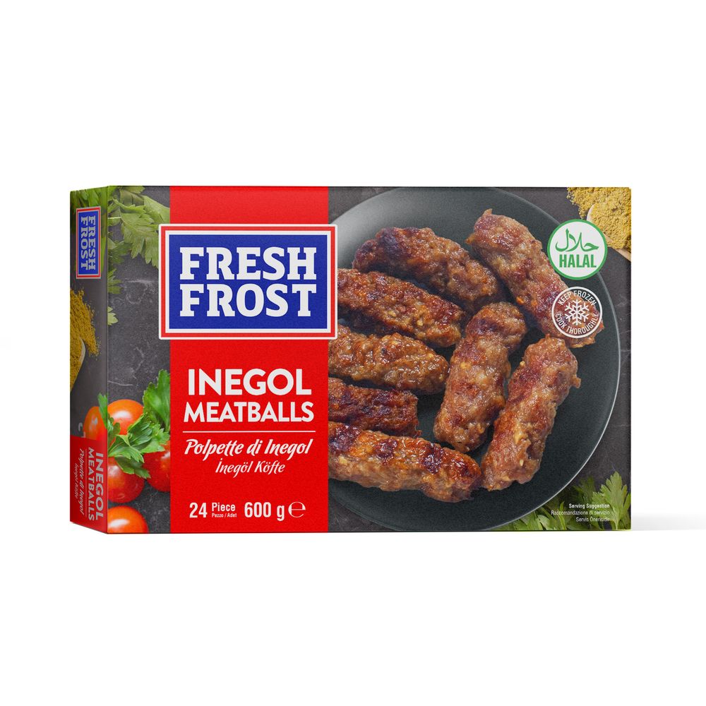 Freshfrost Donuk inegol meatballs (kofte) 600g