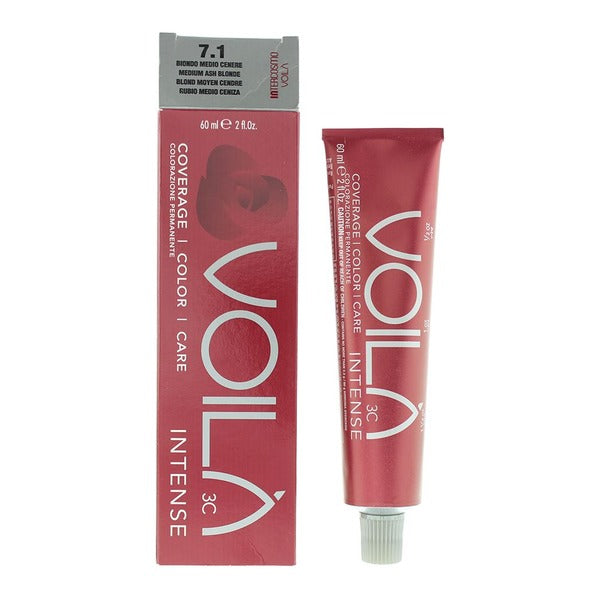 Intercosmo Voilà 3C Intense 60ml - 7.1 Medium Ash Blonde