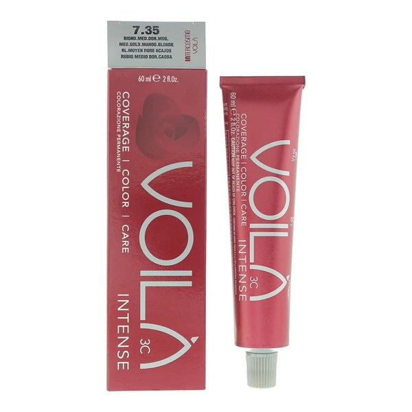 Intercosmo Voilà 3C Intense 60ml - 7.35 Medium Golden Mahogany Blonde