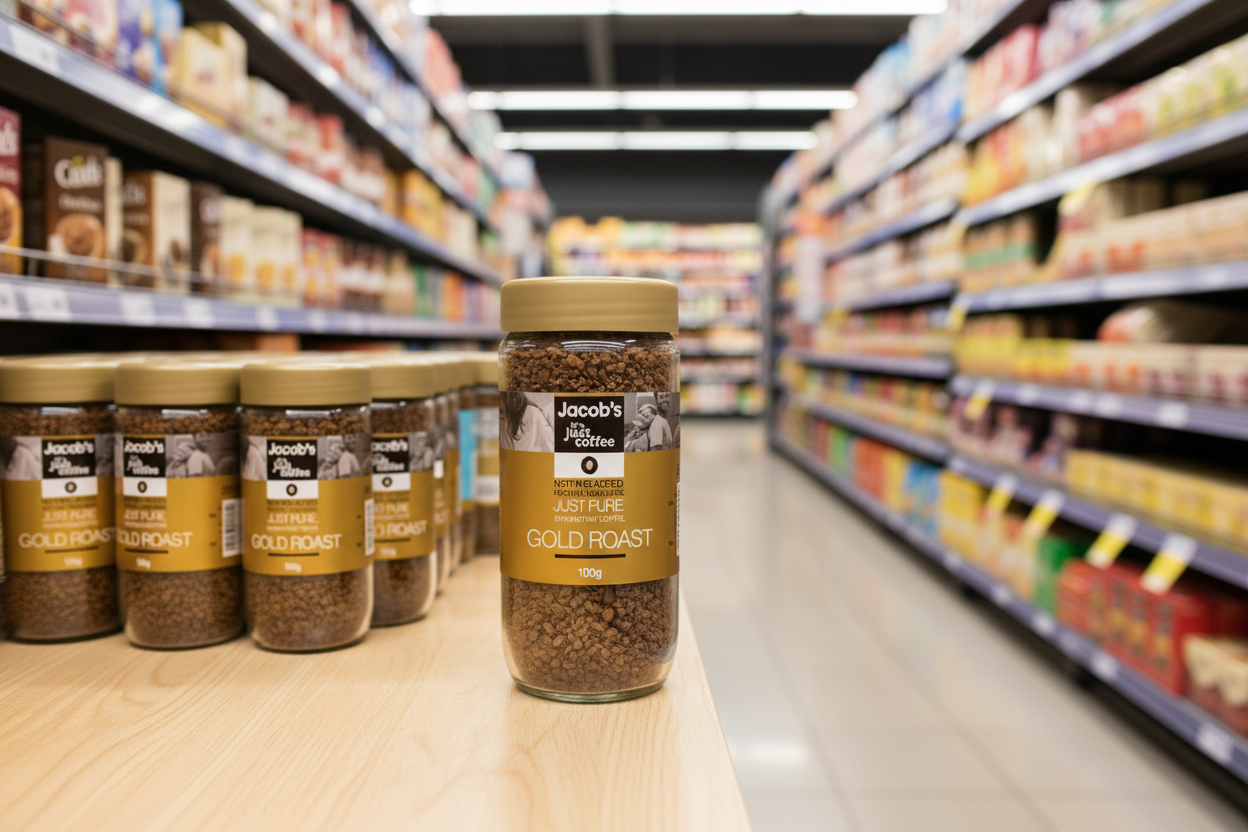 6 X Jacobs Gold Instantkaffee 100g