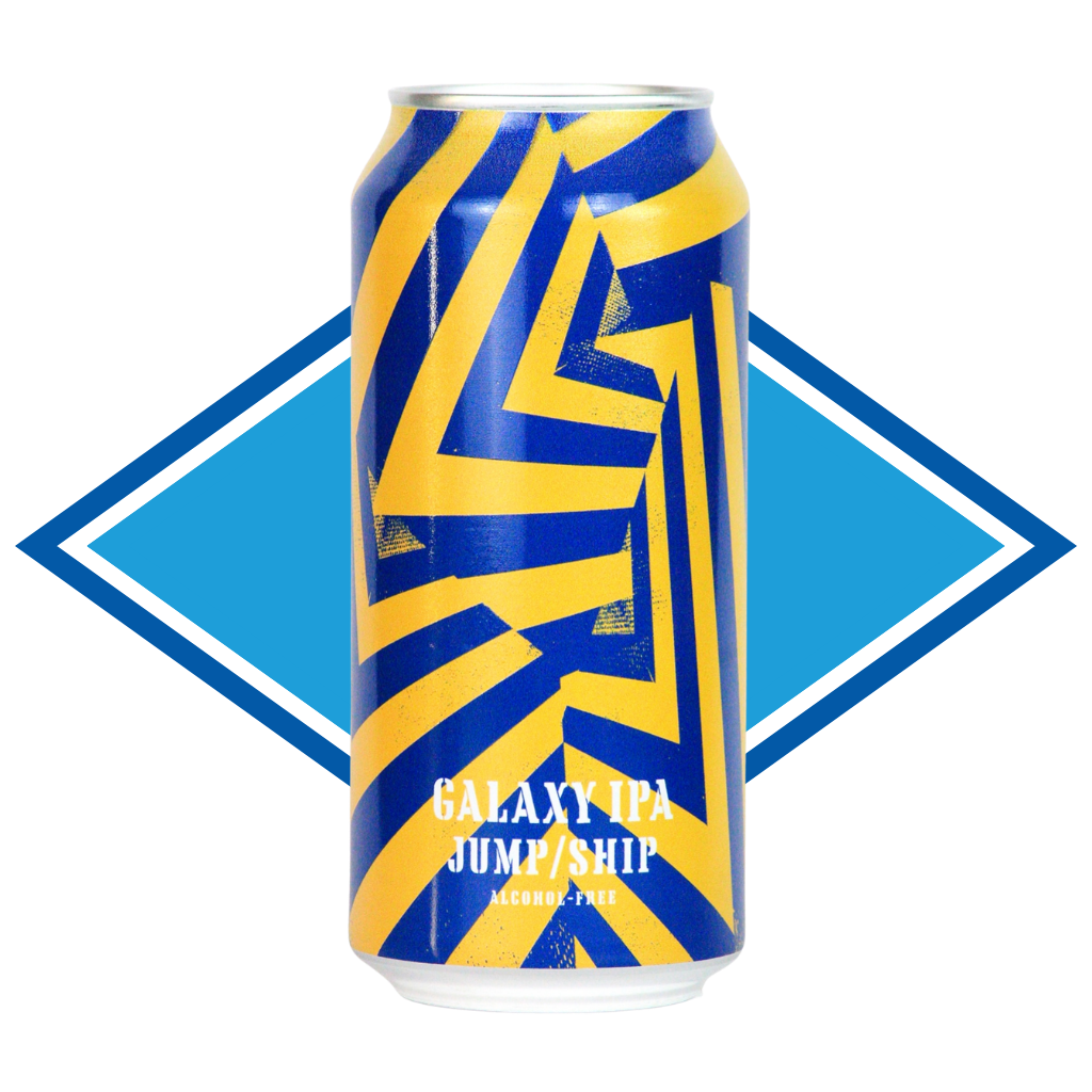 Jump Ship Dazzle Ship Galaxy IPA 440ml | Alcohol-Free Craft Beer