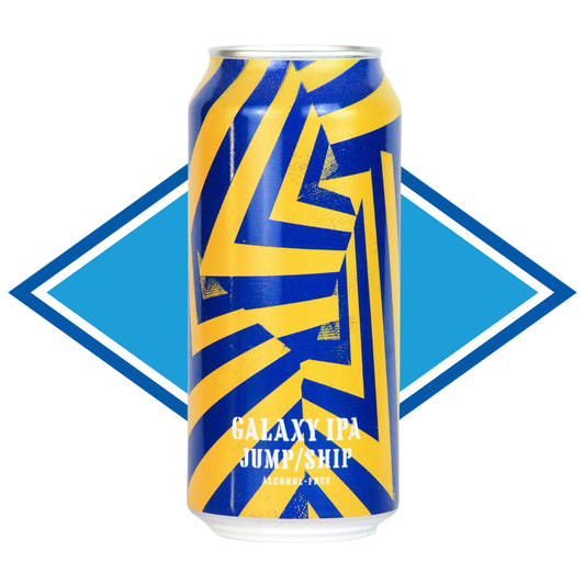Jump Ship Dazzle Ship Galaxy IPA 440ml | Alcohol-Free Craft Beer