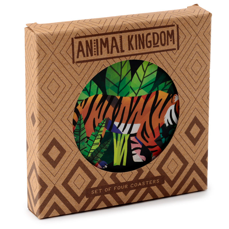 Animal Kingdom Set of 4 Cork Coasters