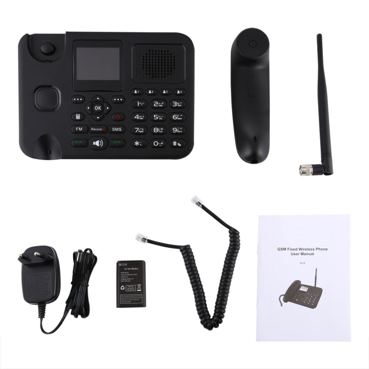 ZT9000 Wireless GSM Desk Phone – 2.4" Colour Screen, Dual SIM, Quad-Band
