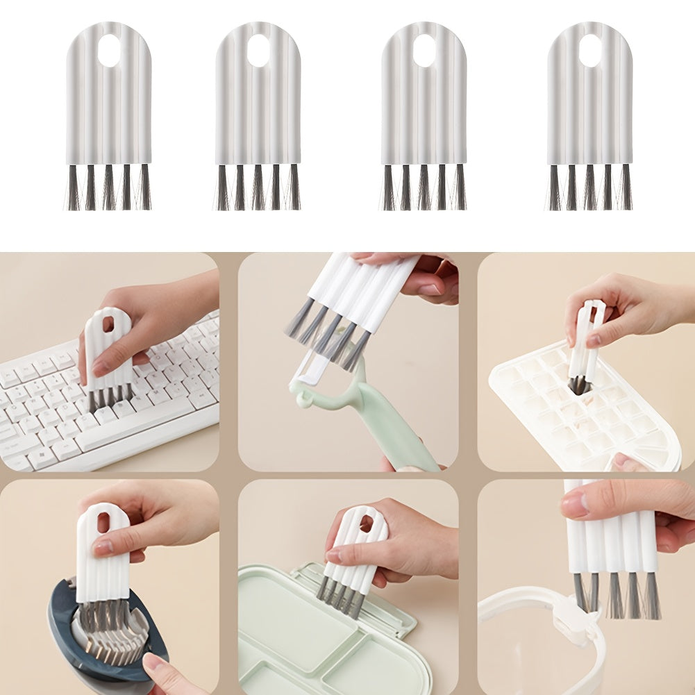 Keyboard Cleaning Brush - Soft Bristle Bendable Gap Cleaner for Keyboards & Household Use