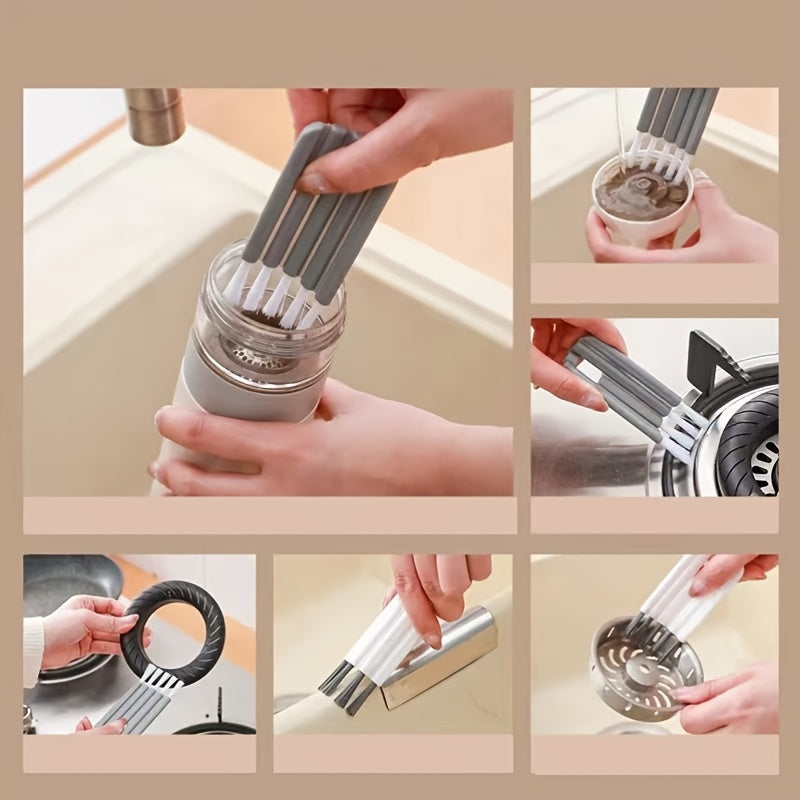 Keyboard Cleaning Brush - Soft Bristle Bendable Gap Cleaner for Keyboards & Household Use