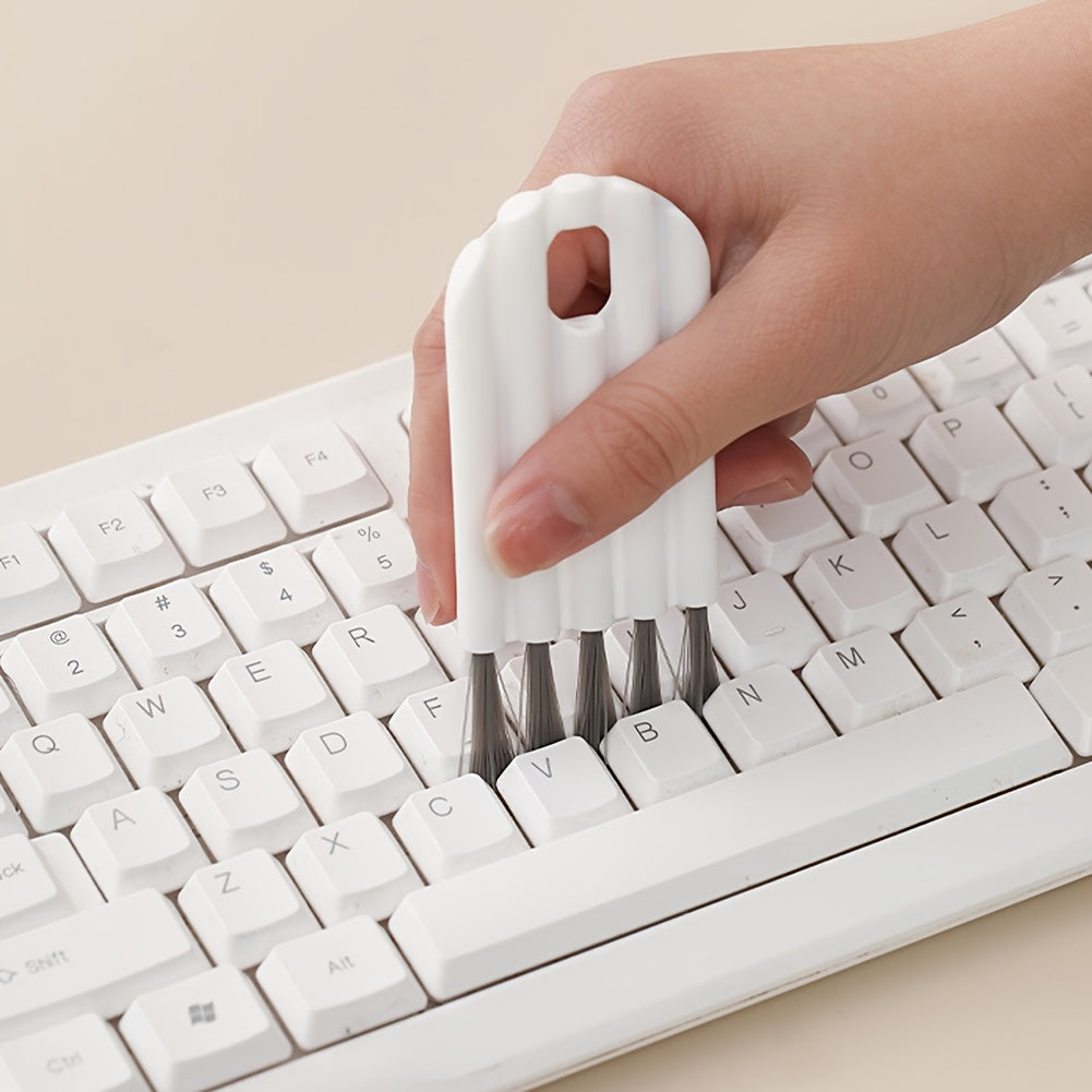 Keyboard Cleaning Brush - Soft Bristle Bendable Gap Cleaner for Keyboards & Household Use