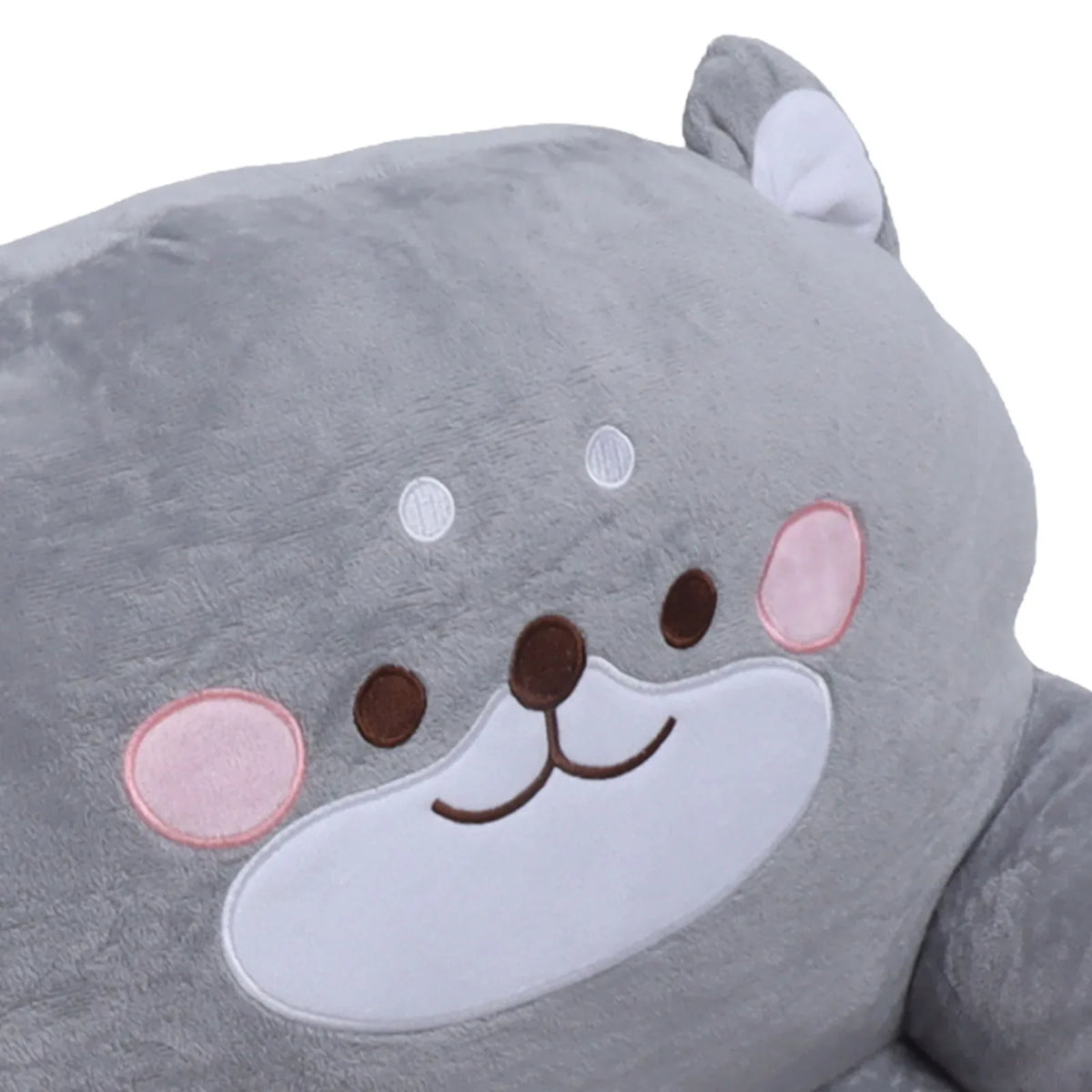 Kids Sofa Cartoon Dog Toddler Chair Soft Foldable Mini Couch Grey Kid Home Seat