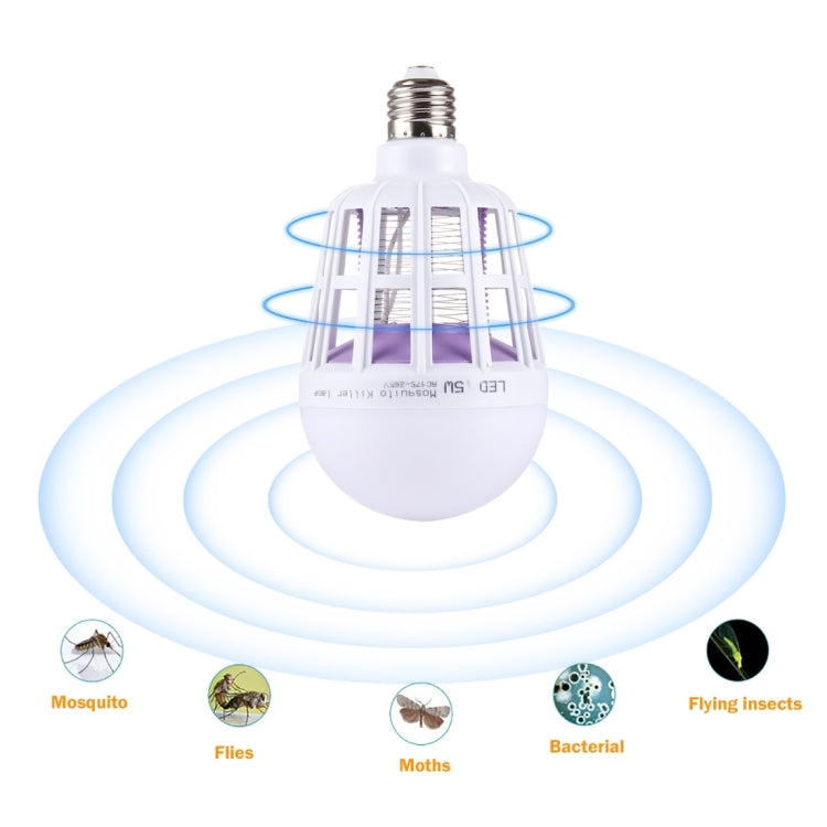 2-in-1 LED Bug Zapper Light Bulb E27 | Insect Killer & Energy-Saving Lamp 1200LM