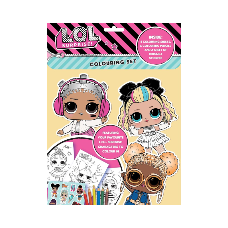 LOL Surprise Colouring Set