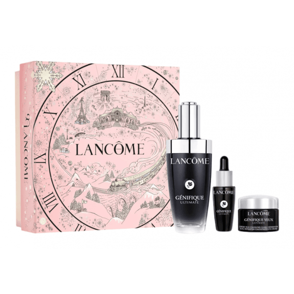 Lancôme Génifique Ultimate Set: Ultimate Serum 50ml + Ultimate Serum 10ml + 5ml Eye Cream