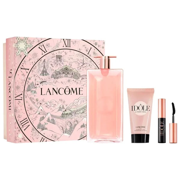 Lancôme Idôle Gift Set 50ml EDP + 50ml Body Lotion + 2.5ml Lash Idôle Mascara