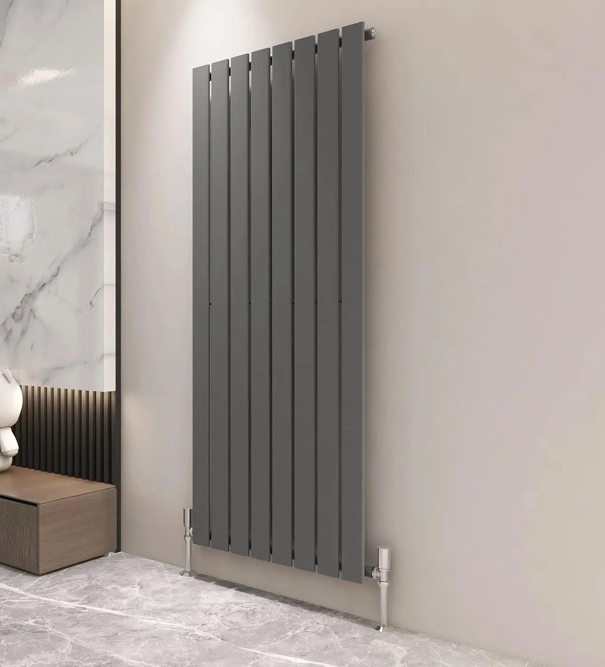 Designer Flat Panel Central Heating Radiator 1600 x 544mm Vertical/Horizontal