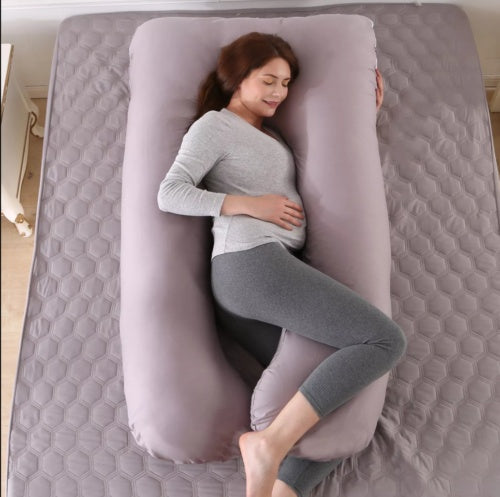 Large U Shaped Pregnancy Pillow Full Body Maternity Support Cushion Relaxing
