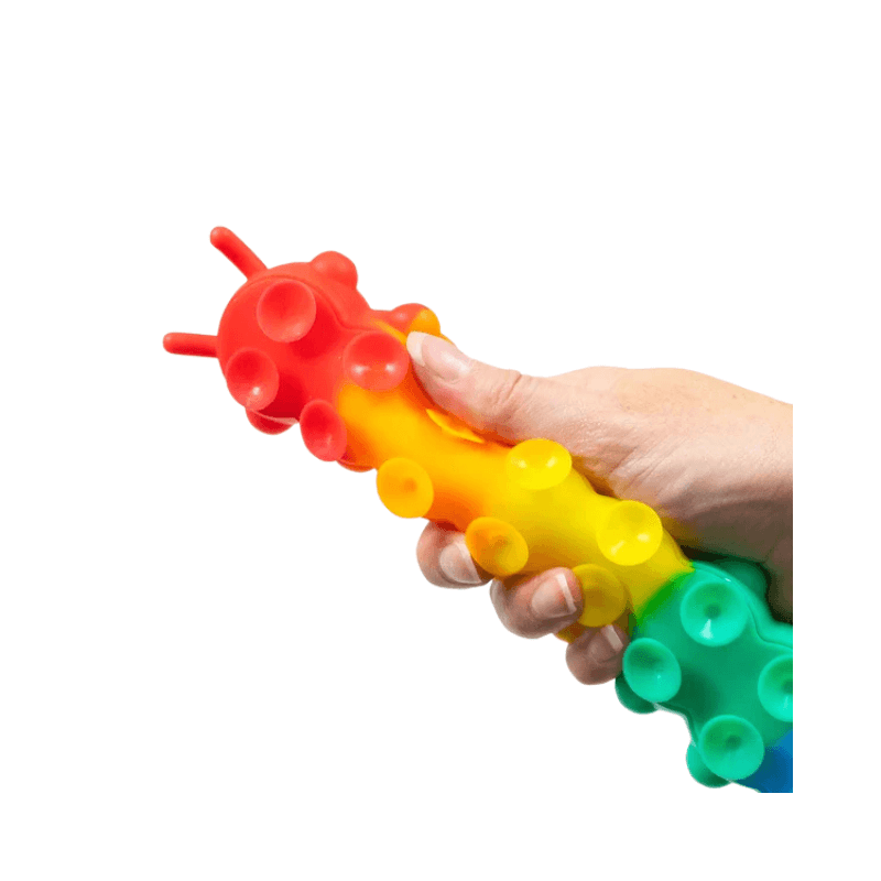 Light Up Push Popper Fidget Caterpillar
