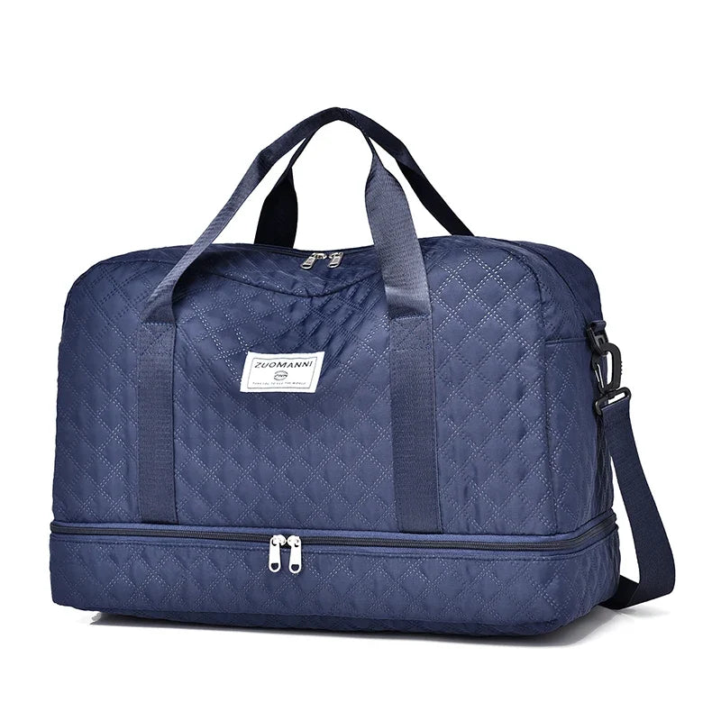Lightweight Travel Duffle Bag Large Capacity - Sports Fitness Weekend Gym Bags