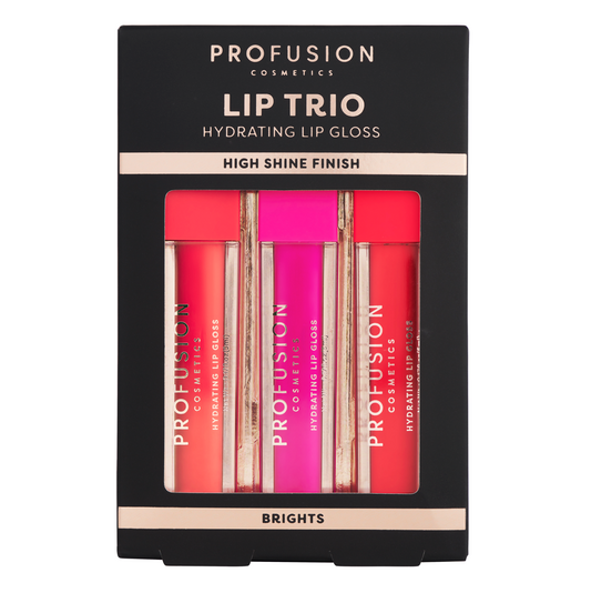 BRILLO LABIAL DE ALTO BRILLO LIP TRIO - TONOS BRILLANTES