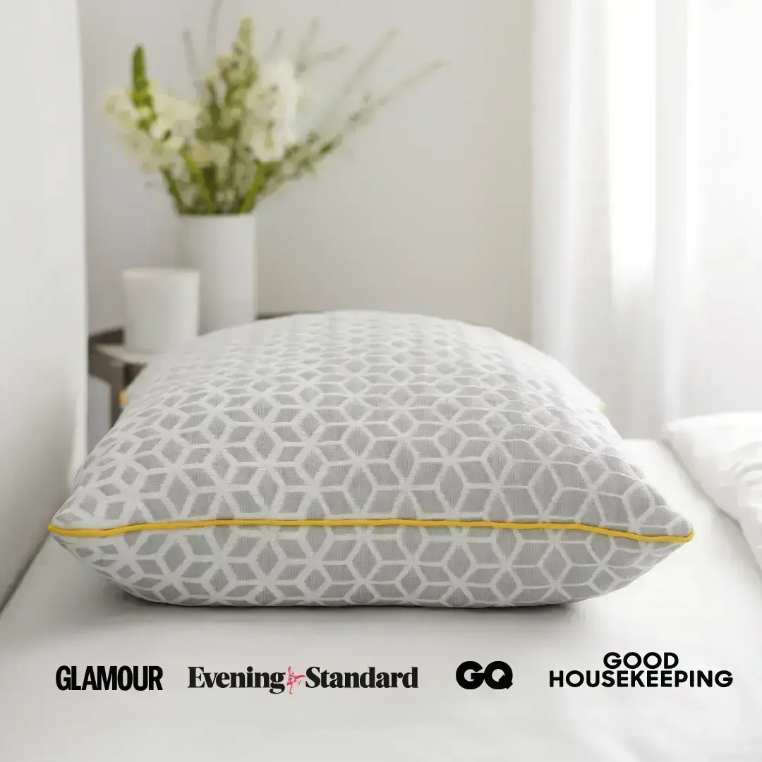 Brightr® Luna Adjustable Memory Foam pillow for neck & shoulder pains