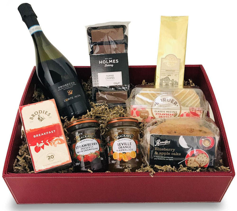 Luxury Breakfast Hamper Gift Tray