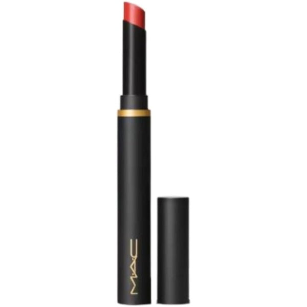 MAC Powder Kiss Velvet Blur Slim Lipstick 2g - 878 Dubonnet Buzz