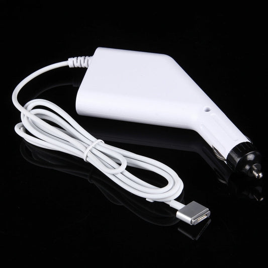 Cargador de coche MagSafe 2 estilo T de 45W 14.85V 3.05A con 5 pines y 1 puerto USB para Apple Macbook A1466 / A1436 / A1465 / A1435 / MD224 / MD231 / MD761 / MD711, longitud: 1.7m, 45W 14.85V 3.05A