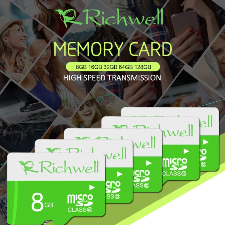 Richwell 32GB High Speed Class 10 Micro SD (TF) Speicherkarte, 32GB