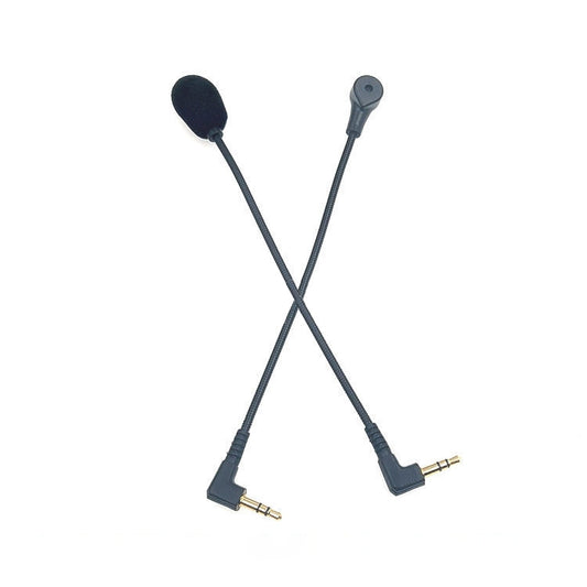 Gaming Headset Microphone - 3.5mm Angle Plug for Live Streaming & Gaming