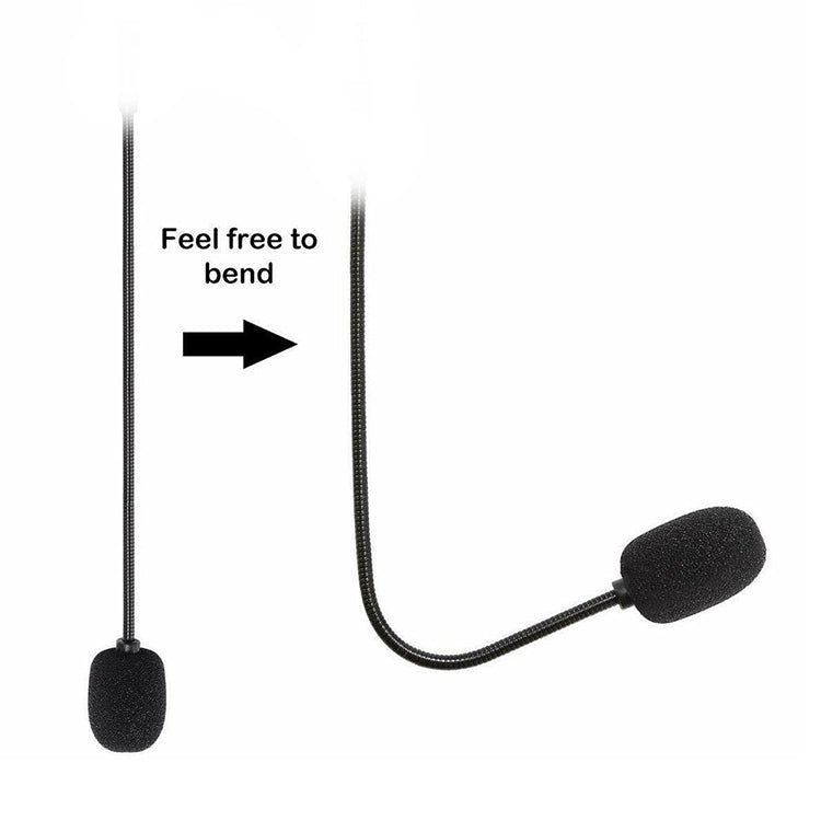Gaming Headset Microphone - 3.5mm Angle Plug for Live Streaming & Gaming