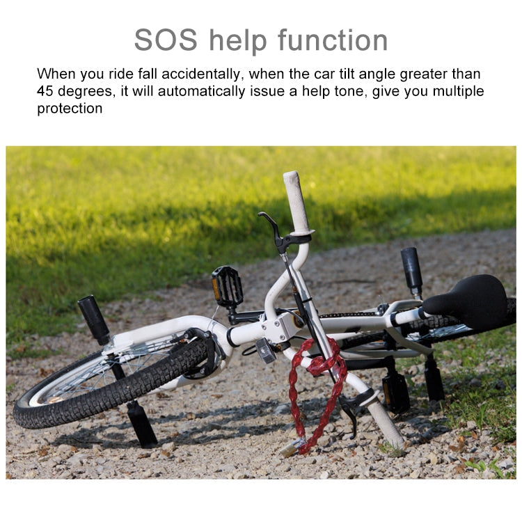 KS-SF22R IP55 Wasserdichter, kabelloser 113dB Vibrations-Diebstahlsensor-Alarm mit Fernbedienung für Fahrzeuge / Fahrräder / E-Bikes, KS-SF22R
