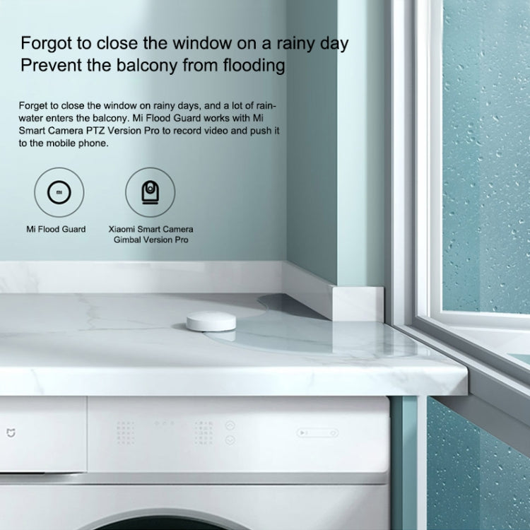 Original Xiaomi Drahtloser Bluetooth Hochwasserschutz Erkennt intelligent Wasserlecks, Xiaoai Lautsprecher Kopplung, App zur Fernbenachrichtigung Smart Home, muss mit CA1001 verwendet werden