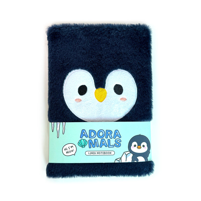 Adoramals Penguin Plush A5 Notebook