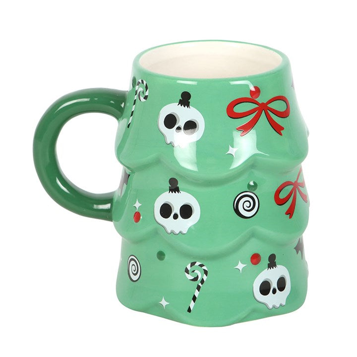 Creepy Christmas Tree Mug