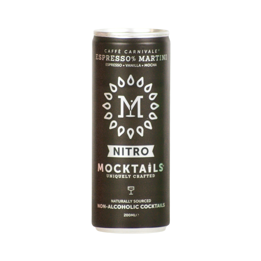 Mocktails Espresso Martini Can – Alcohol-Free Nitro Can 200ml