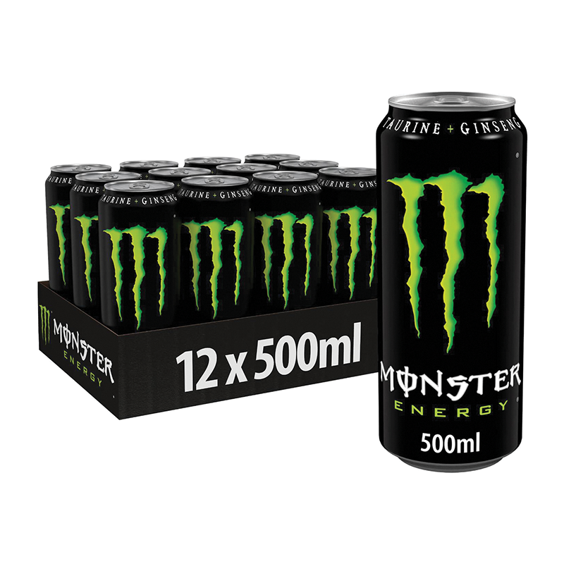 12 x Monster Energy Original 500 ml