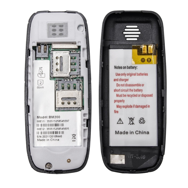 0,66 Zoll, MT6261D, 21 Tasten, Bluetooth, MP3-Musik, Dual-SIM, Netzwerk: 2G