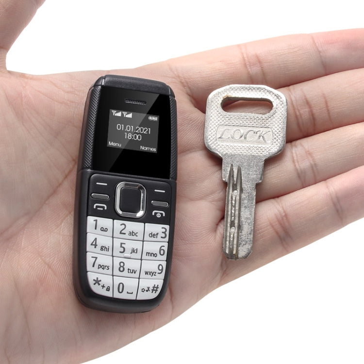 0,66 Zoll, MT6261D, 21 Tasten, Bluetooth, MP3-Musik, Dual-SIM, Netzwerk: 2G