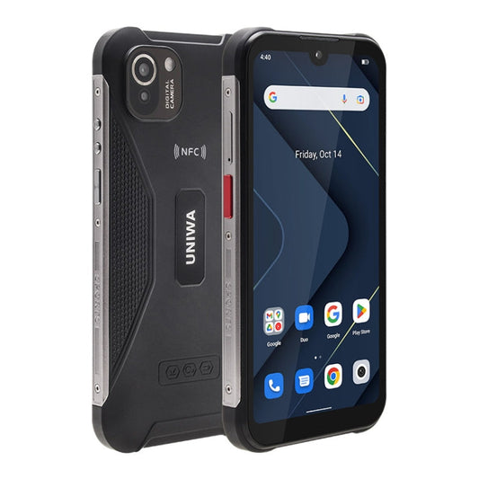UNIWA W555 Robustes Telefon, 3GB+32GB, Dual-Rückfahrkameras, IP68 Wasser-/Staub-/Stoßfest, 5,71 Zoll Android 12.0 MTK6761 Quad Core bis zu 2.0GHz, Netzwerk: 4G, NFC, OTG, Globale Version