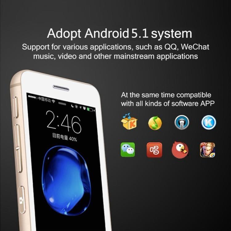 Melrose S9 Mini Smartphone | 2.45" Android 3G | 512MB RAM 8GB | Quad Core