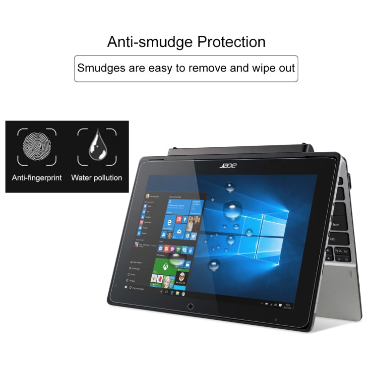 Acer Switch 11V (SW5-173) 11.6" Displayschutzfolie aus gehärtetem Glas – 9H Härte, Vollbild