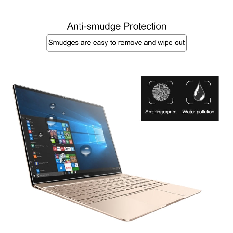 0.4mm 9H Oberflächenhärte Vollbild Displayschutzfolie aus gehärtetem Glas für Huawei MateBook X 13.3 Zoll, MateBook X 13.3 Zoll