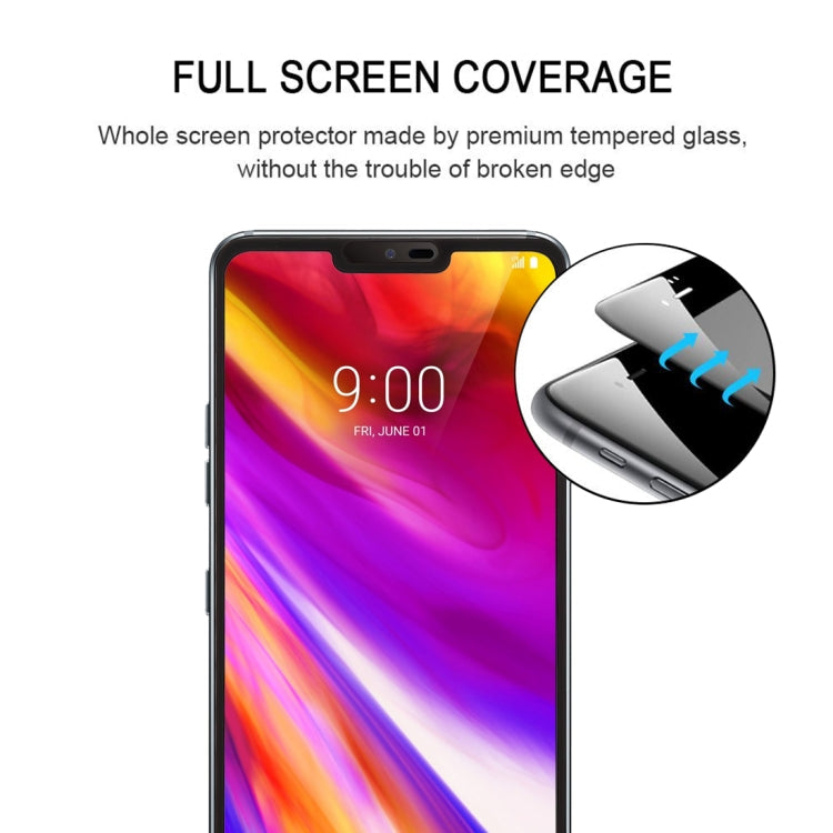 LG G7 ThinQ Tempered Glass Screen Protector – 0.26mm 9H Black